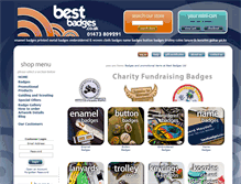 Tablet Screenshot of bestbadges.co.uk